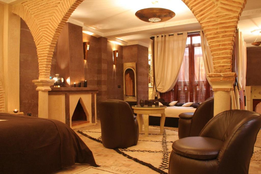 Riad Turquoise Marrákes Szoba fotó